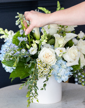 Pot of flowers